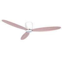 DECKENVENTILATOR 132/19 cm   - Eichefarben/Weiß, Basics, Holzwerkstoff/Kunststoff (132/19cm)