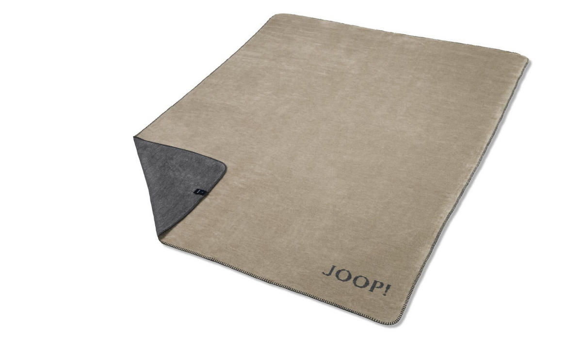 WOHNDECKE 150/200 cm  - Greige, Basics, Textil (150/200cm) - Joop!