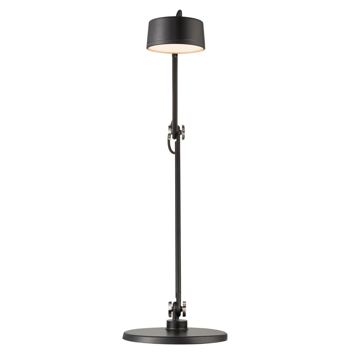 SCHREIBTISCHLEUCHTE Nobu 49,5/10,5/46,5 cm   - Schwarz, Design, Metall (49,5/10,5/46,5cm) - Nordlux