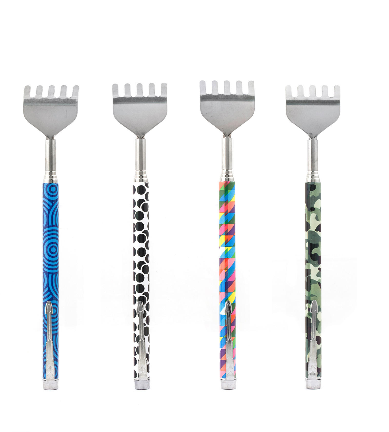 MASÁŽNÍ POMŮCKA  - vícebarevná, Konvenční, kov (18/3/1,3cm) - Kikkerland