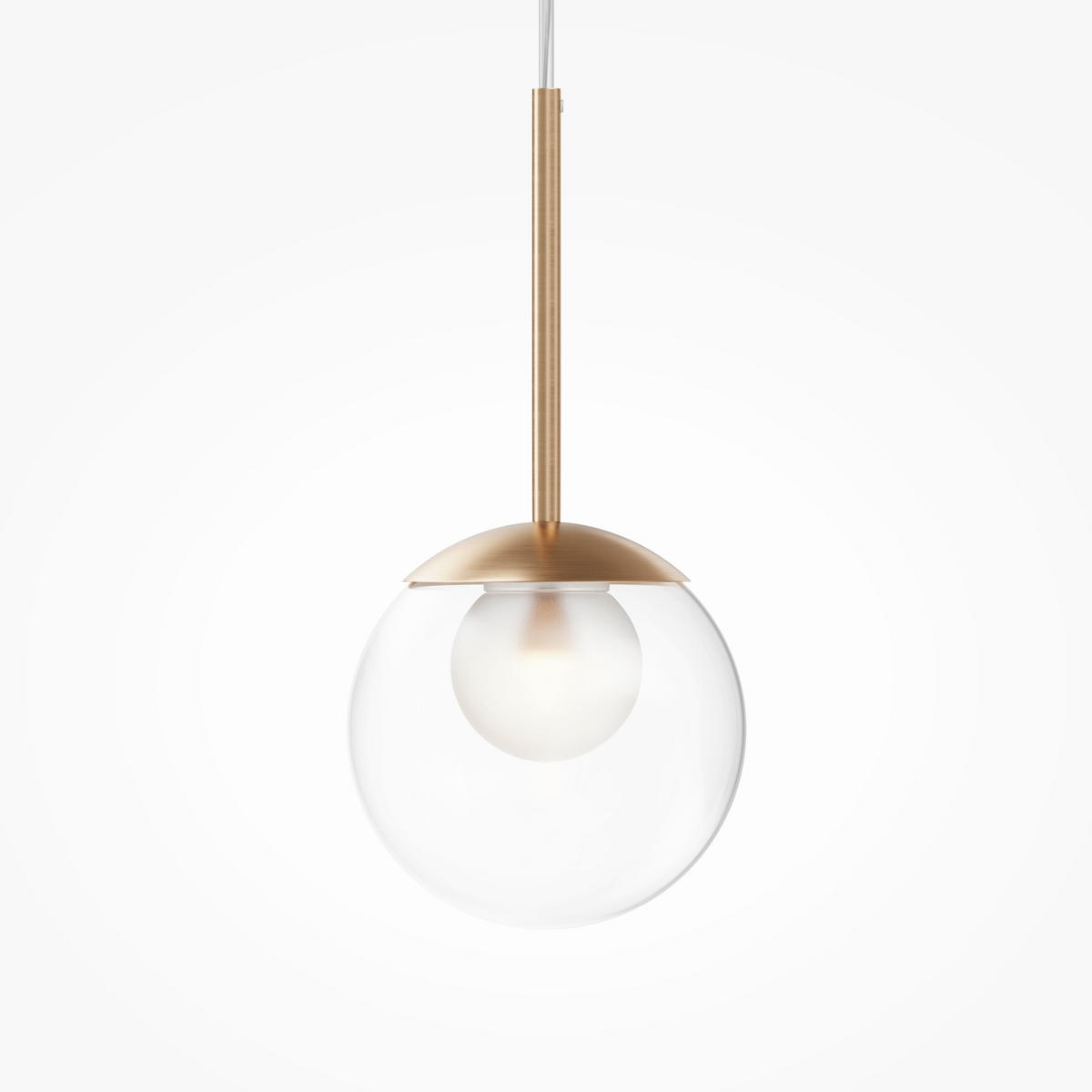 PENDELLAMPA Basic form 15/334 cm  - guldfärgad, Design, metall (15/334cm) - MAYTONI