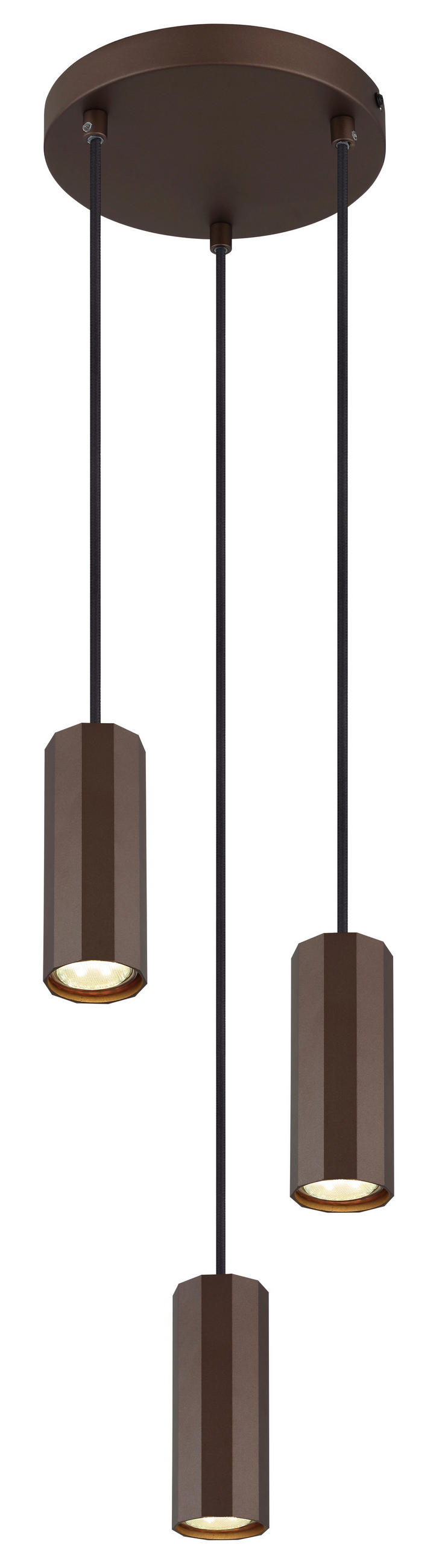 LAMPĂ SUSPENDATĂ 21/120 cm  - bronz, Design, metal (21/120cm) - Globo