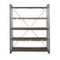 REGAL in Braun - Braun, Design, Holz/Metall (160/200/40cm)