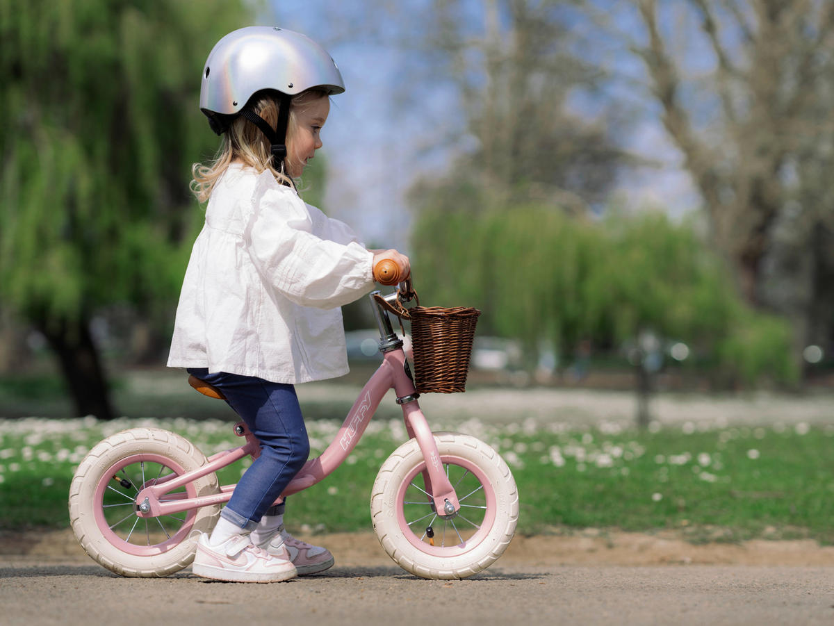 KINDERFAHRRAD 10 Zoll  - Pink, Basics, Metall (46.5/54/75cm)