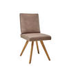 STUHL in Holz, Textil Eichefarben, Hellbraun  - Hellbraun/Eichefarben, Design, Holz/Textil (46/94/58cm) - Dieter Knoll