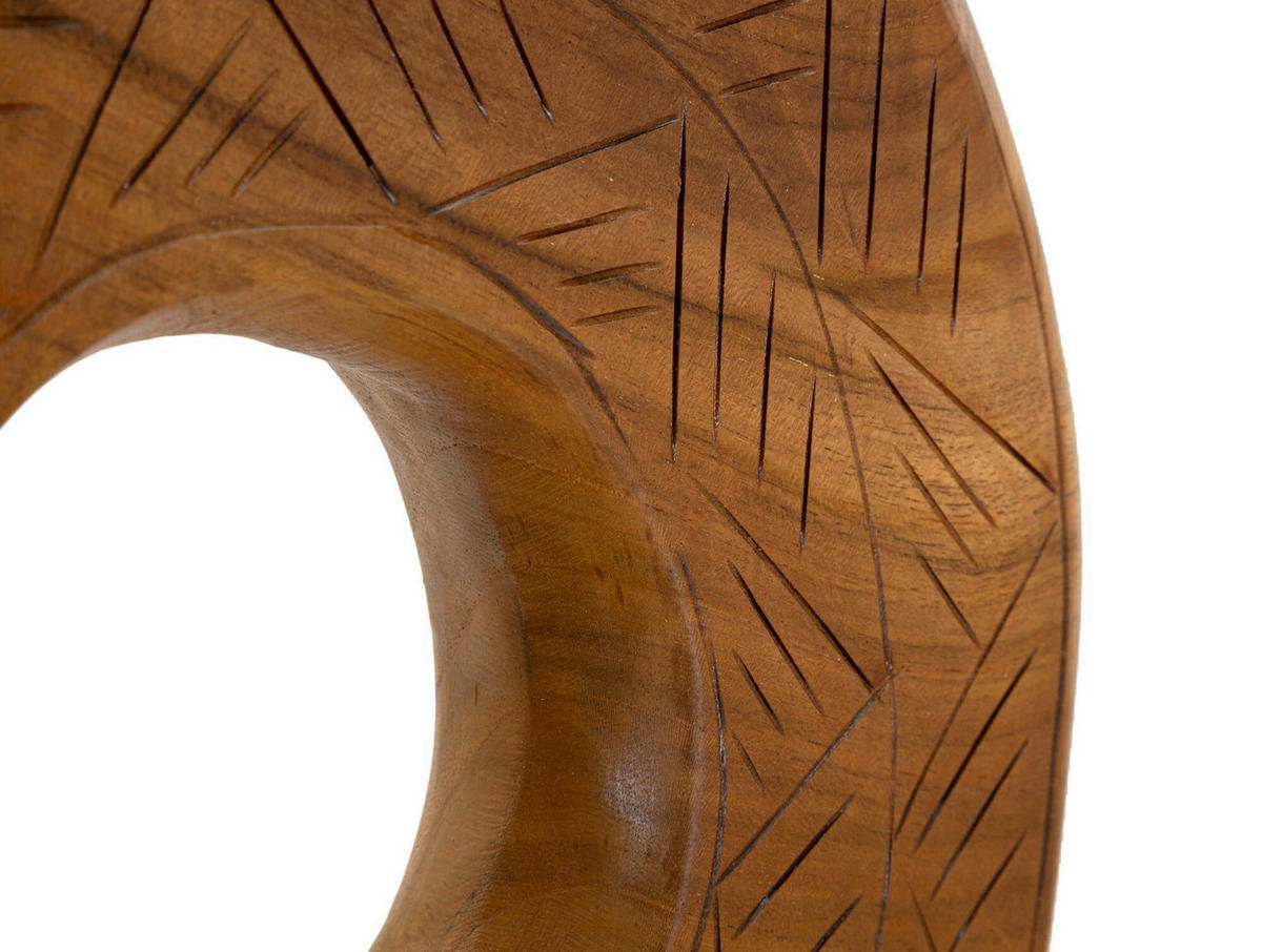 SKULPTUR - Braun, Basics, Holz (35/58/10cm)