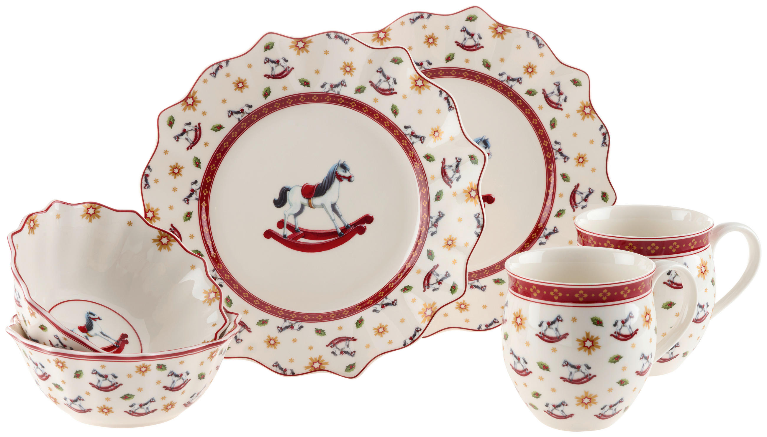 SERVIS ZA DORUČAK - višebojno, Basics, keramika (36/25/14cm) - Villeroy & Boch