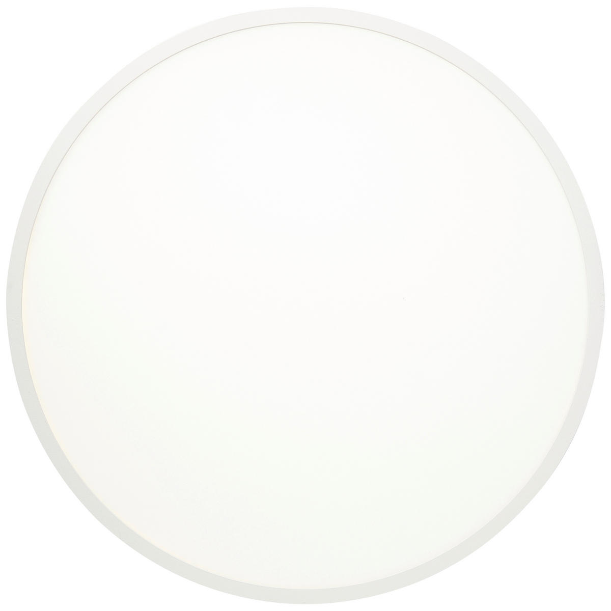 LED-DECKENLEUCHTE  45/4,5 cm    - Weiss, Basics, Kunststoff/Metall (45/4,5cm) - Brilliant