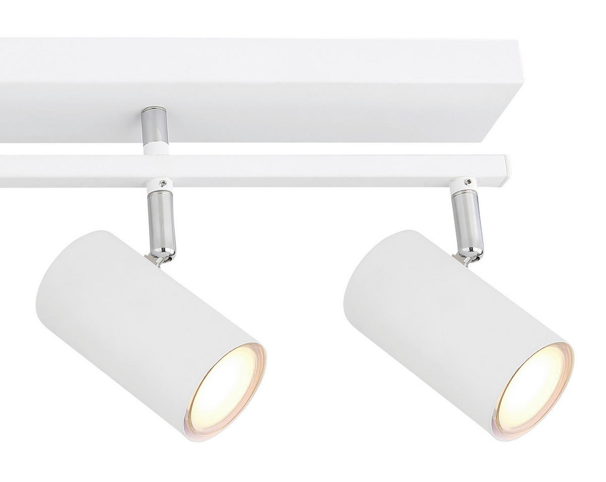 STRAHLER 70/35/17 cm   - Weiß, Design, Metall (70/35/17cm) - Globo
