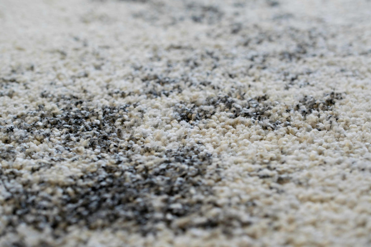 WEBTEPPICH 160/230 cm Grau, Weiß  - Weiß/Grau, Design, Textil (160/230cm)