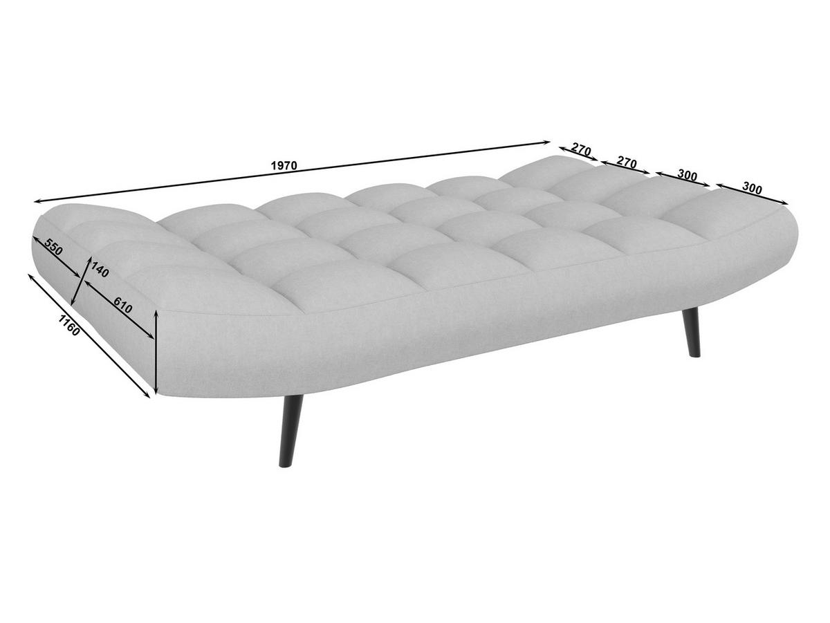 SCHLAFSOFA  in Mikrofaser Grau  - Schwarz/Grau, KONVENTIONELL, Holz/Textil (197/85/92cm) - Carryhome
