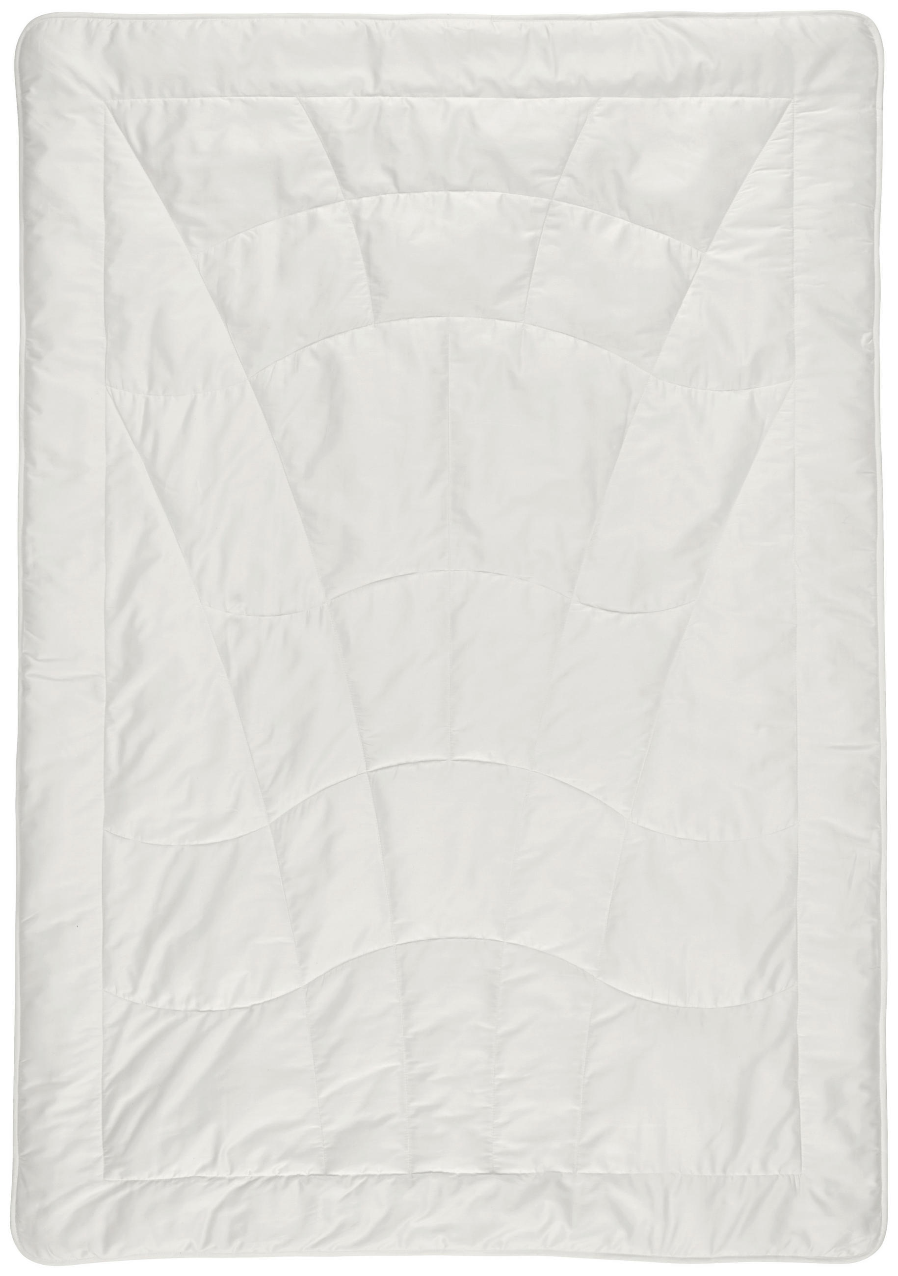 GANZJAHRESDUVET 160/210 cm Klimakomfort  - Creme, Basics, Textil (160/210cm) - Sleeptex