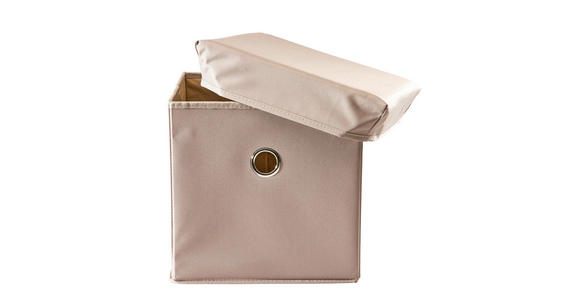 SPIELZEUGBOX 32/32/32 cm - Taupe, Trend, Holz/Kunststoff (32/32/32cm) - My Baby Lou