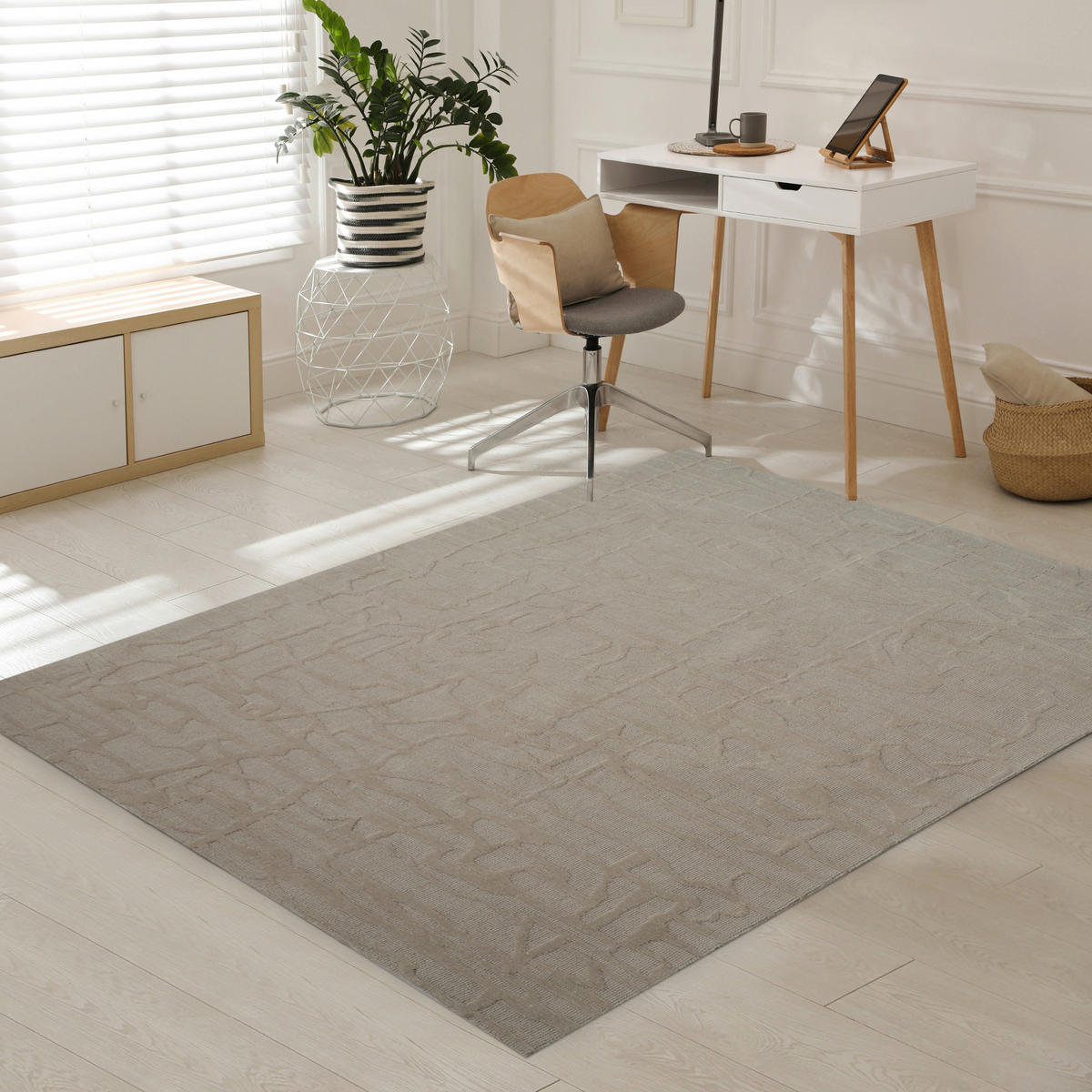 WOLLTEPPICH 190/290 cm Beige  - Beige, Basics, Textil (190/290cm)