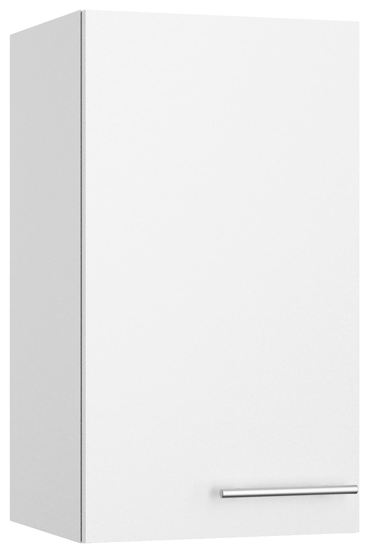 KÜCHENLEERBLOCK 270 cm   in Weiß  - Edelstahlfarben/Anthrazit, Basics, Holzwerkstoff/Metall (270cm) - Optifit