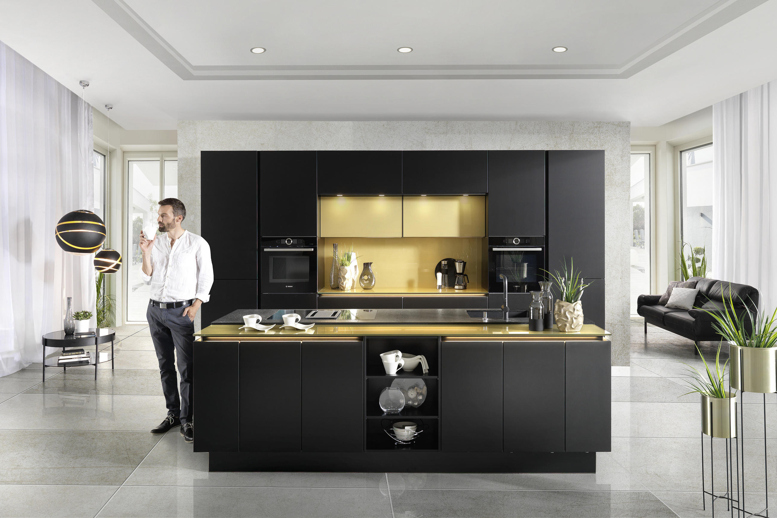 EINBAUKÜCHE   - Design, Holzwerkstoff - Dieter Knoll