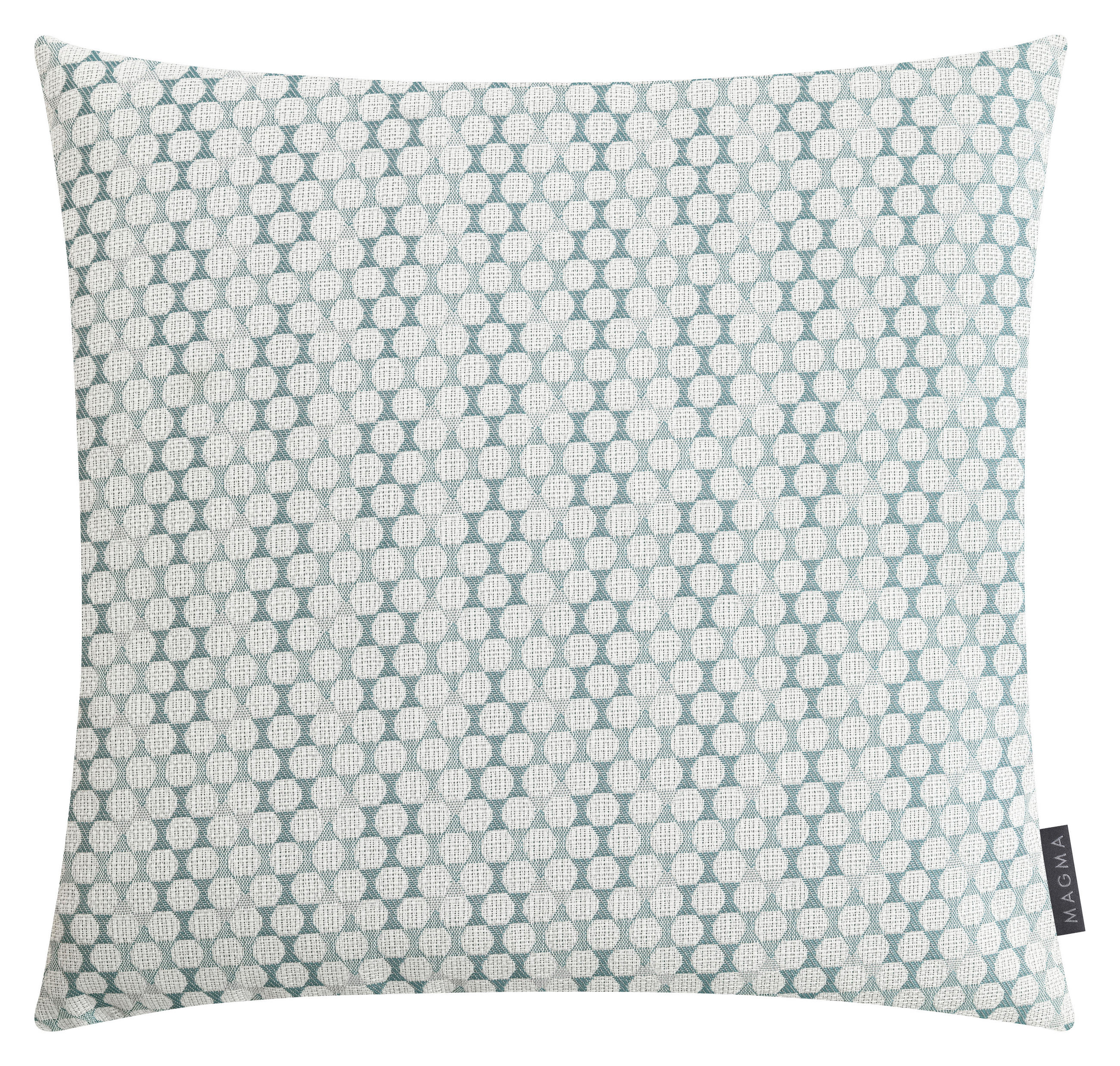 OUTDOOR-KISSENHÜLLE  Graphik  - Hellblau, Basics, Textil (50/50cm)