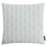 OUTDOOR-KISSENHÜLLE  Graphik  - Hellblau, Basics, Textil (50/50cm)
