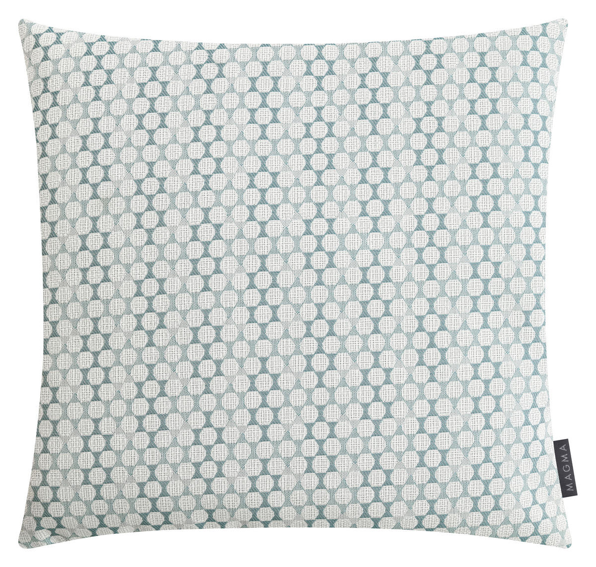 OUTDOOR-KISSENHÜLLE  Graphik  - Hellblau, Basics, Textil (50/50cm)