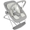 DETSKÉ HOJDACIE KRESIELKO - sivá, Basics, kov/textil (66/45/48-58cm) - My Baby Lou