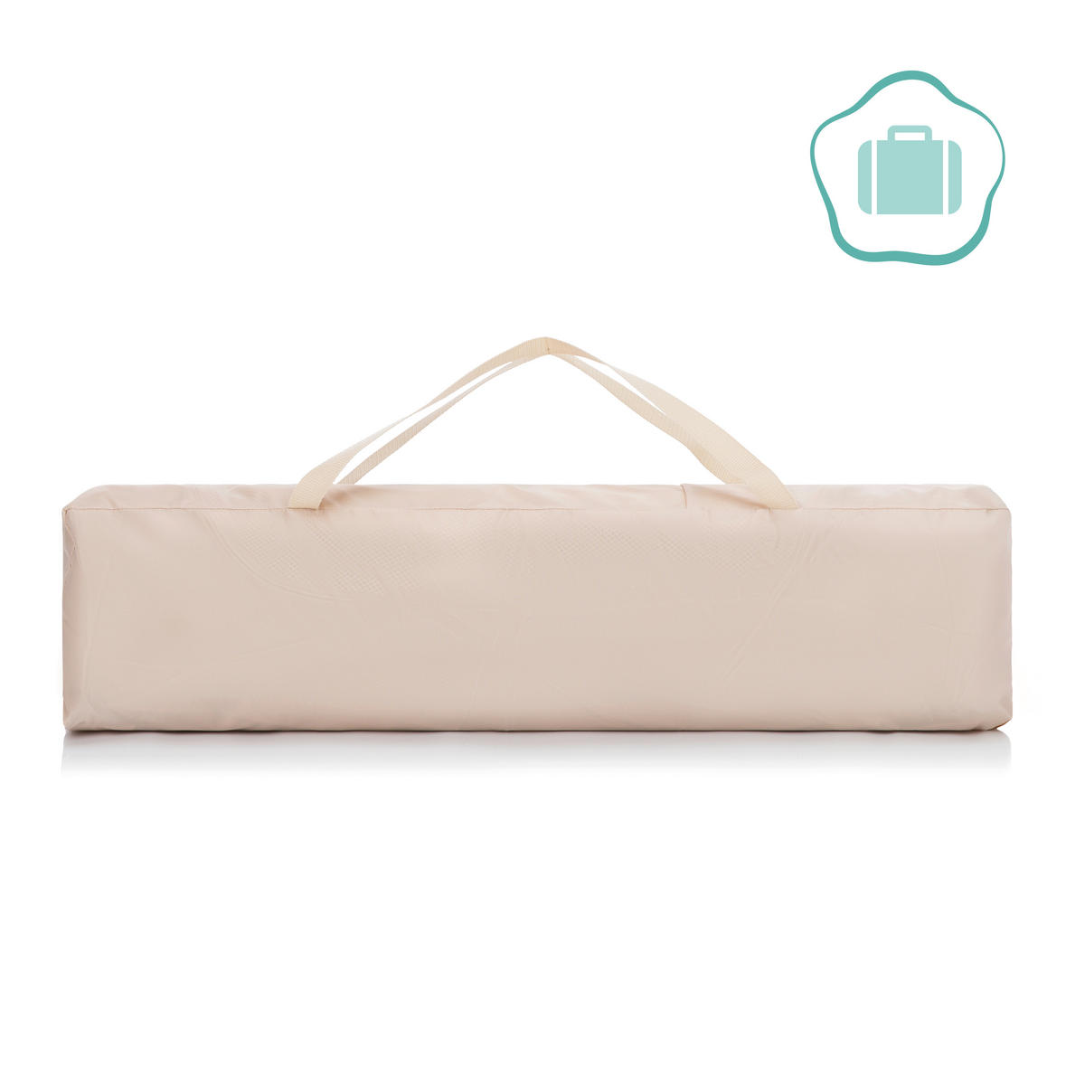 LAUFGITTER Malta 156/156/68 cm  - Beige, Basics, Textil/Metall (156/156/68cm) - Fillikid