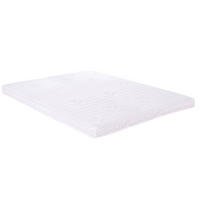 BÄDDMADRASS 160/200 cm  höjd ca 10 cm  - vit, Klassisk, textil (160/200cm) - Cassando
