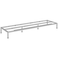 FUßGESTELL - Chromfarben, Basics, Metall (135/13/40cm) - Novel
