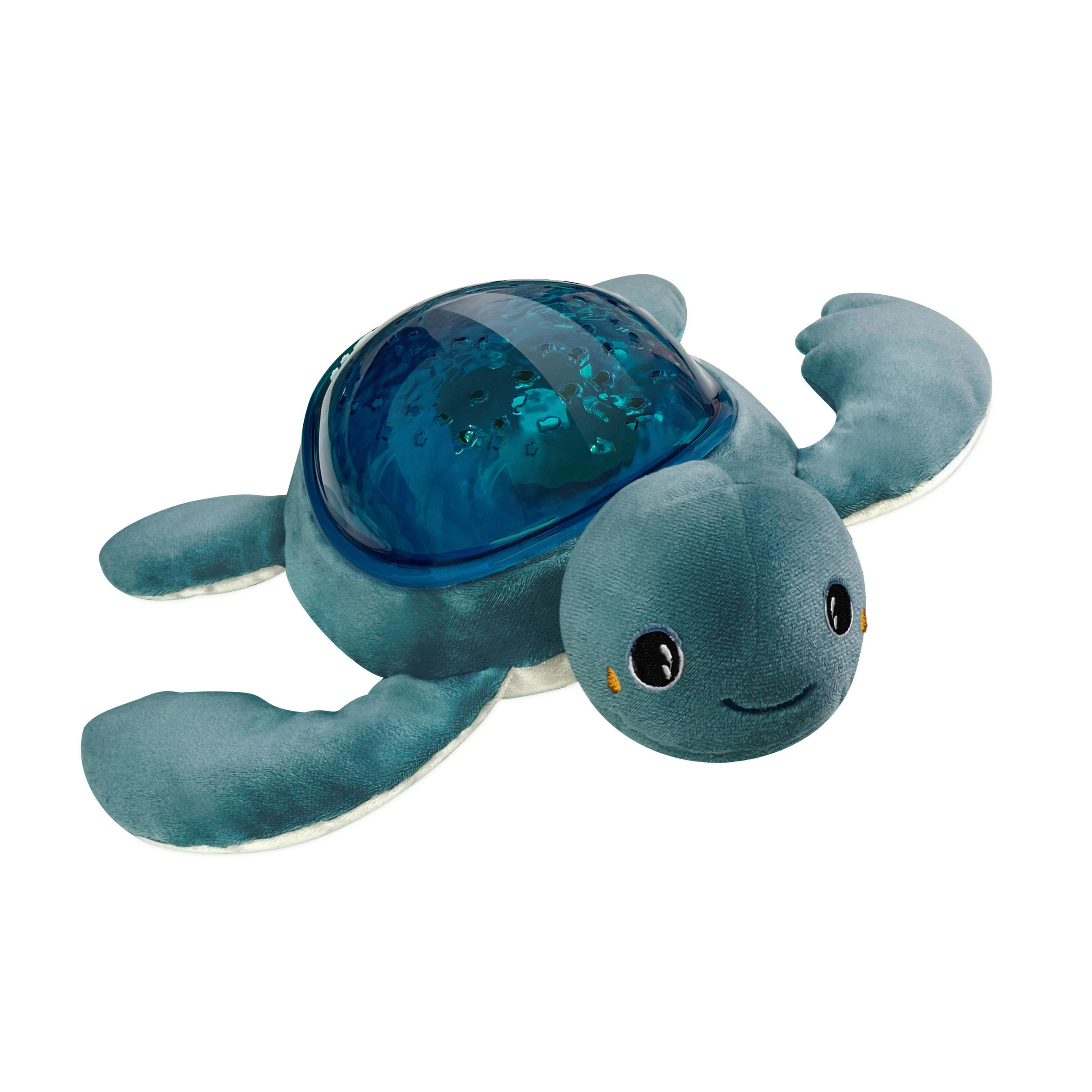 XXXLutz Kinder-Nachtlicht Pabobo Weiß, Hellblau 17x15x29 cm