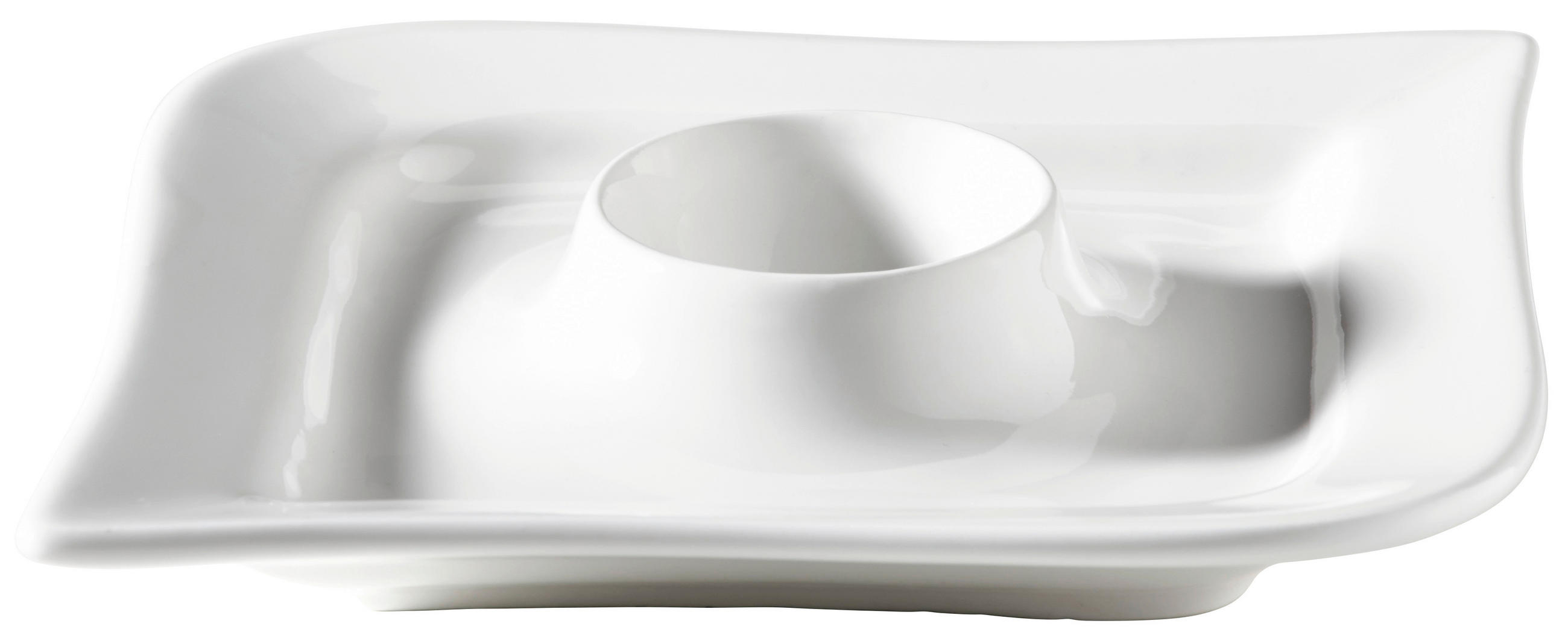 EIERBECHER Keramik  - Weiss, Design, Keramik (13/13/2cm) - Ritzenhoff Breker