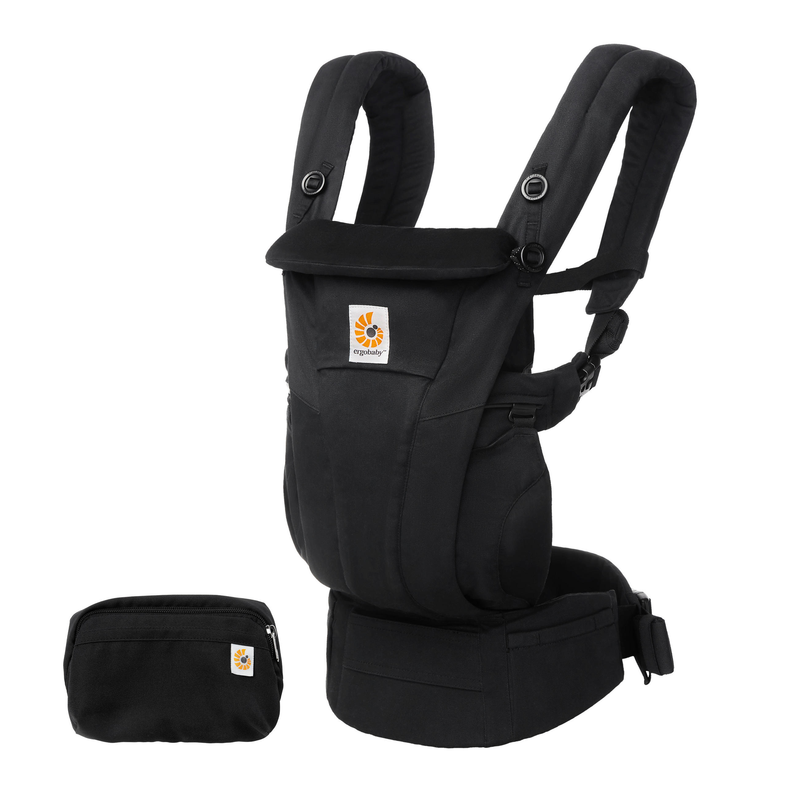 BABYTRAGE Omni Dream  - Schwarz, Basics, Textil (23,5/16/27cm) - Ergo Baby