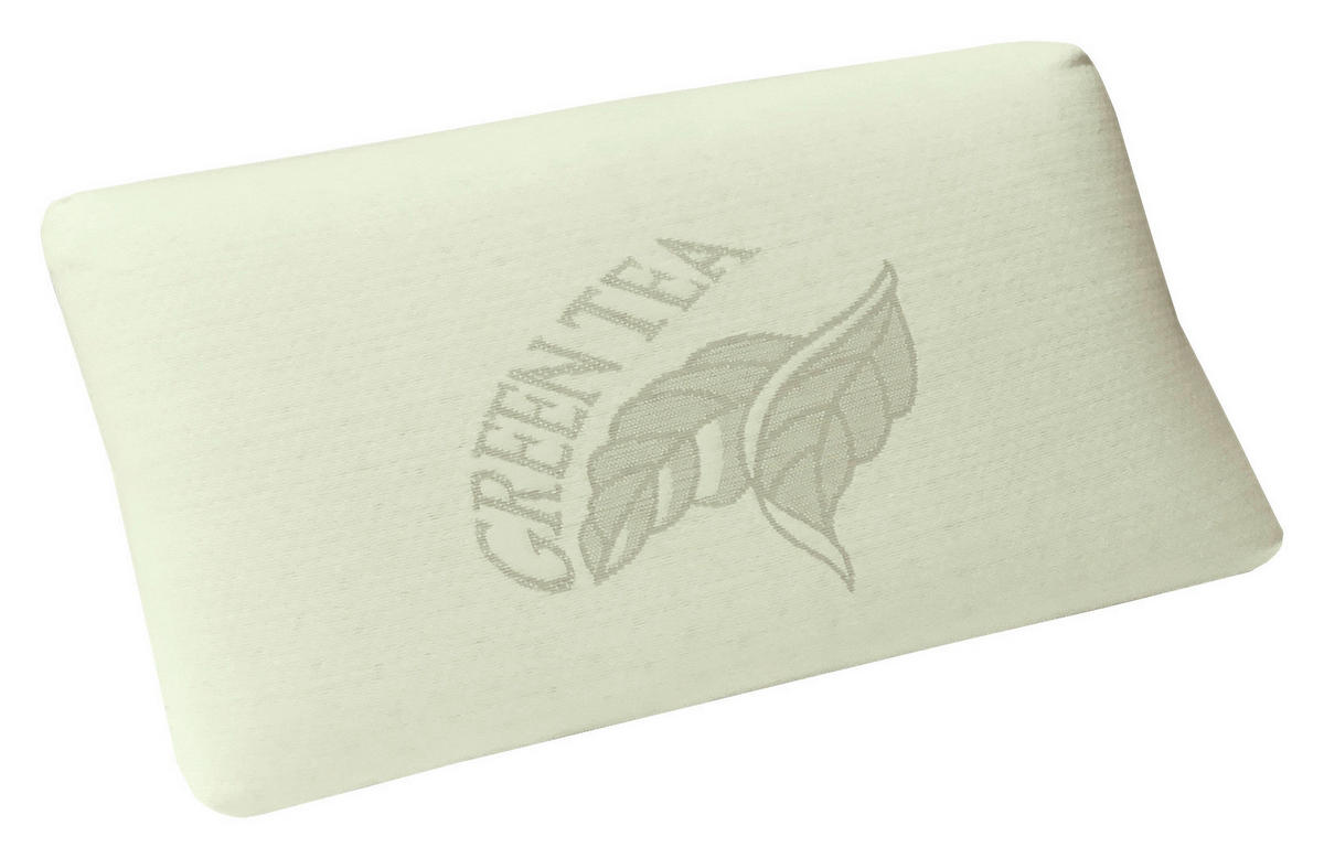 OPORNÝ ŠIJOVÝ VANKÚŠ 60/40/13 cm - svetlozelená, Basics, textil (60/40/13cm) - Sleeptex