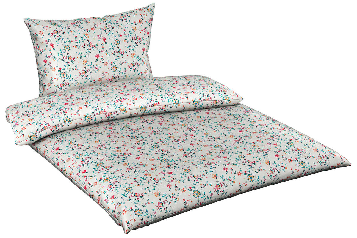POSTELJINA MILLIE 140/200 cm saten višebojna  - višebojna, Konvencionalno, tekstil (140/200cm) - Esposa