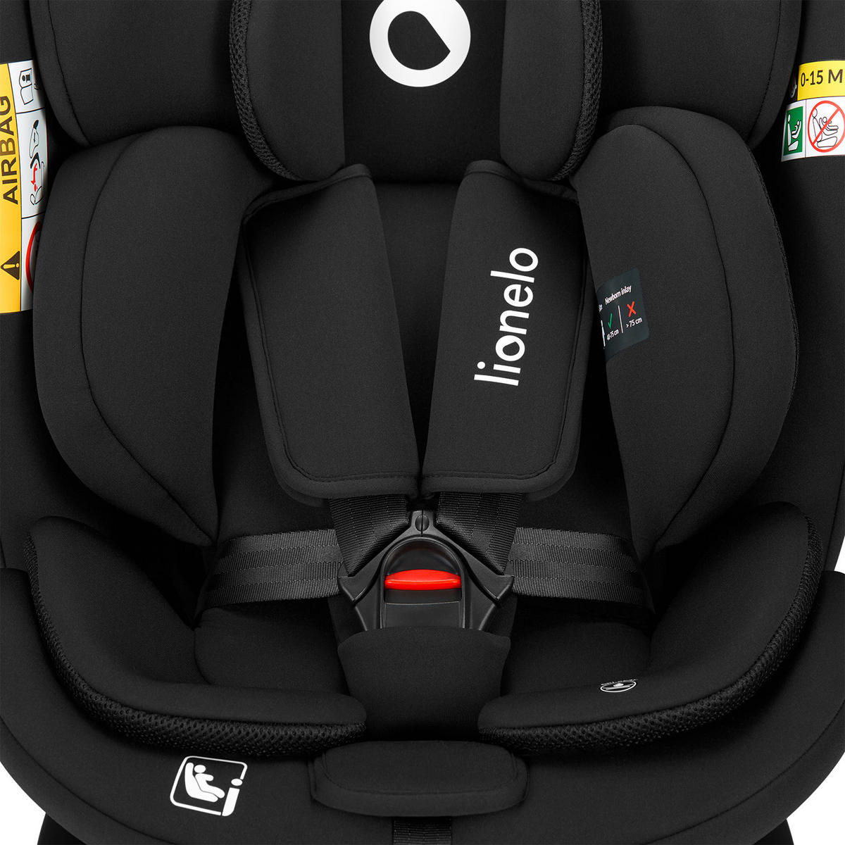 KINDERAUTOSITZ Navy i-Size  - Schwarz, Basics, Kunststoff (49/44/59-79cm) - Lionelo