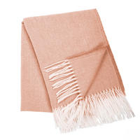 PREKRIVAČ 130/170 cm  FISHBONE  - boja cigle, Konvencionalno, tekstil (130/170cm)