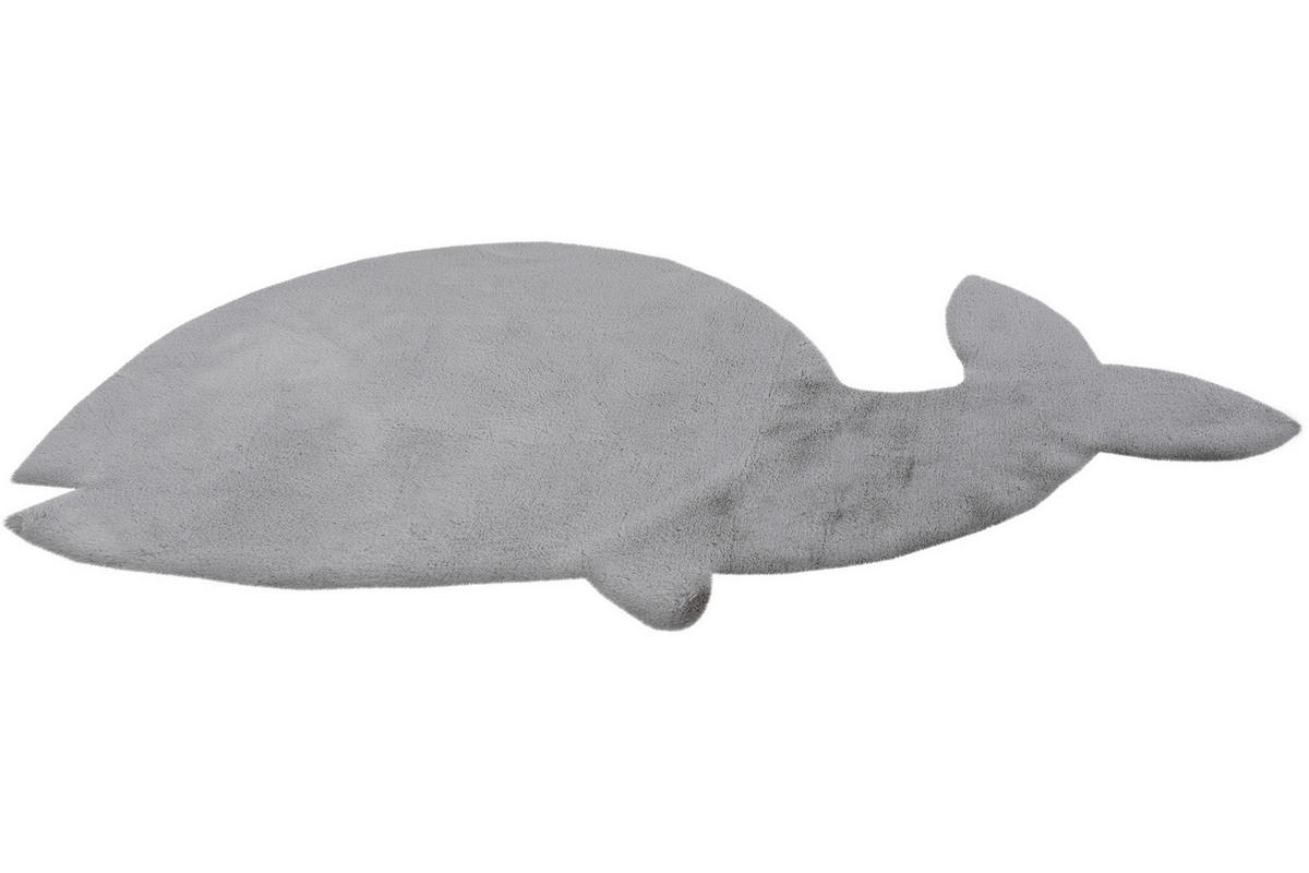 KINDERTEPPICH 114/66 cm  - Silberfarben, Trend, Kunststoff/Textil (114/66cm) - Ben'n'jen