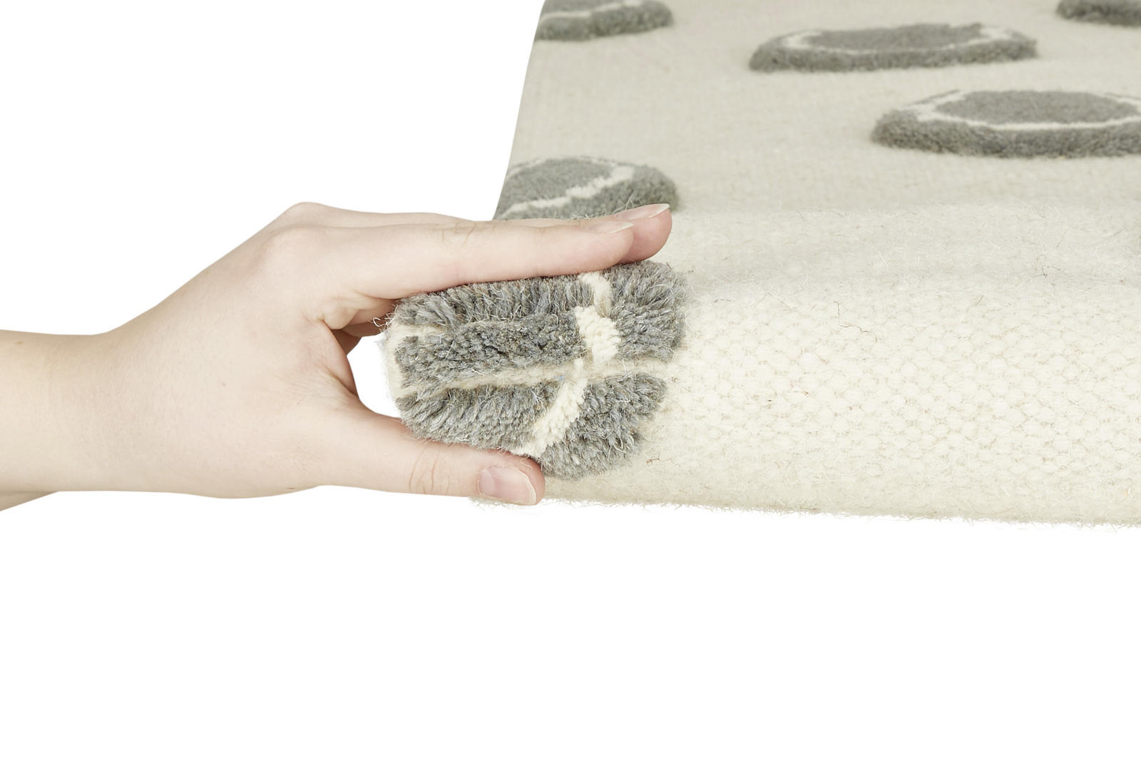 KINDERTEPPICH Happy Rugs  - Naturfarben/Grau, Trend, Textil (120/180cm)