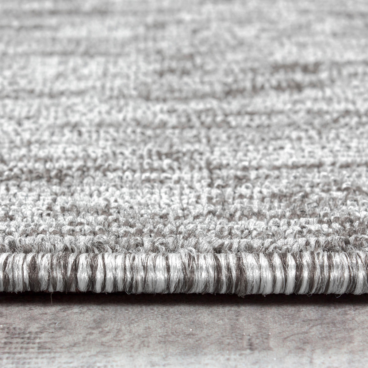 FLACHWEBETEPPICH 200 cm Nizza  - Hellgrau, Design, Textil (200cm) - Novel