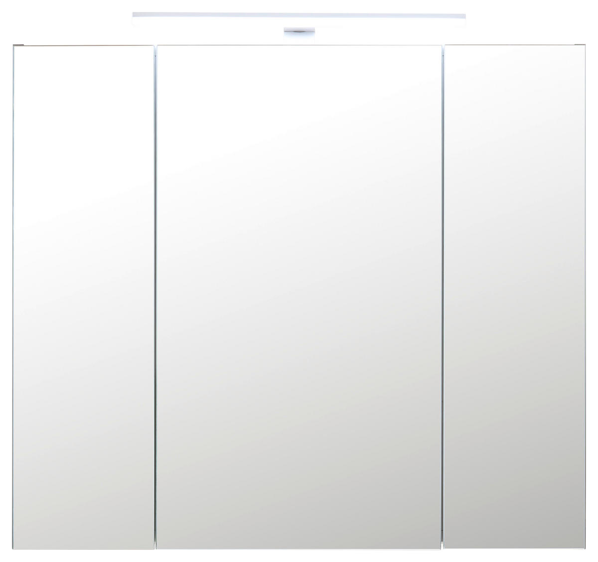ARMOIRE À MIROIR 80/74,4/16 cm  - Anthrazit, Basics, Glas/Holzwerkstoff (80/74,4/16cm) - home24