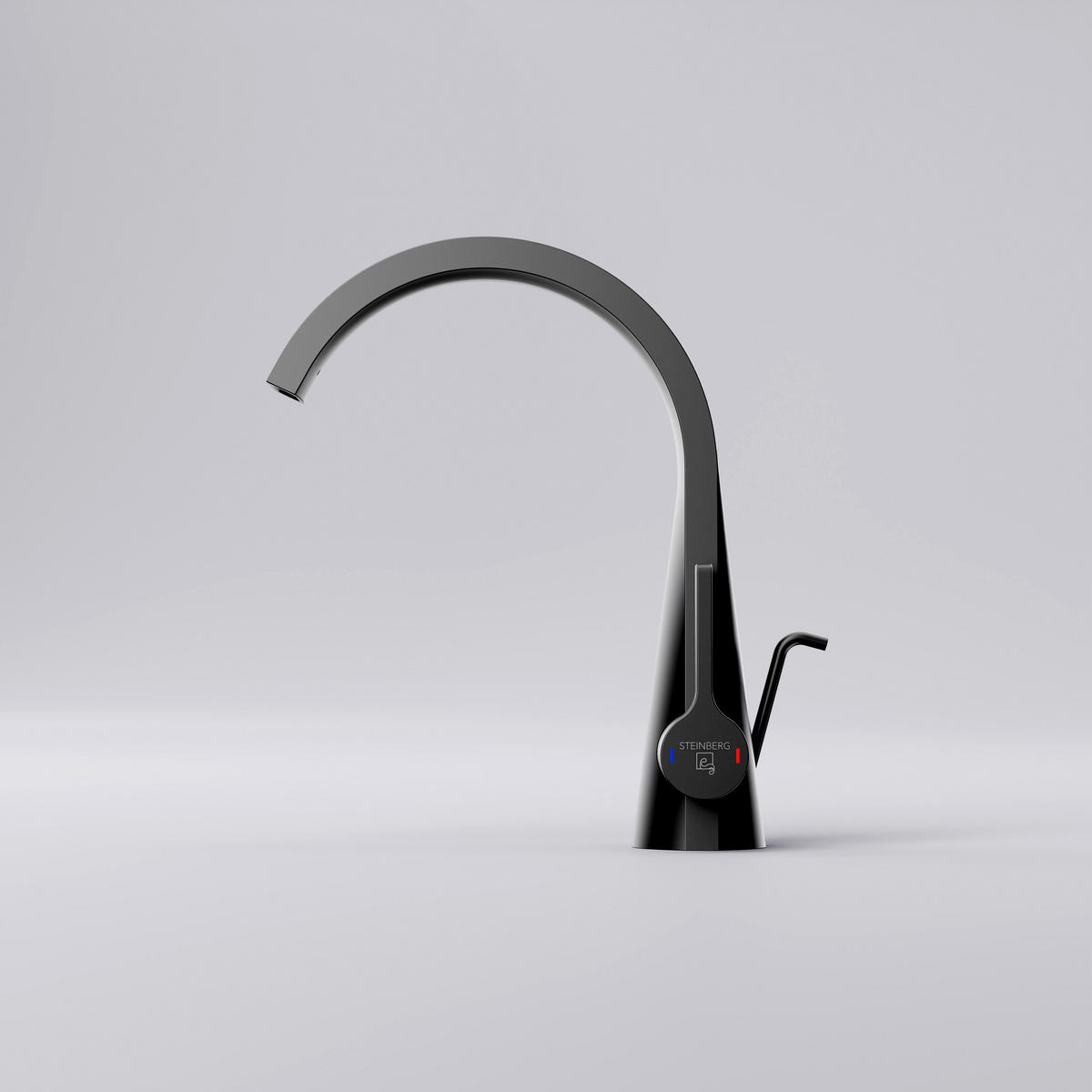 WASCHTISCHARMATUR 5,8/22,6/18,6 cm  - Schwarz, MODERN, Metall (5,8/22,6/18,6cm)