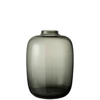 DEKOVASE  - Grau, Basics, Glas (30/30/45cm) - Ambia Home