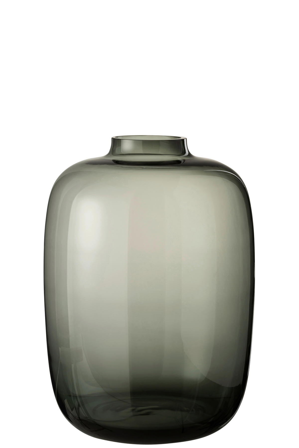 DEKOVASE  - Grau, Basics, Glas (30/30/45cm) - Ambia Home