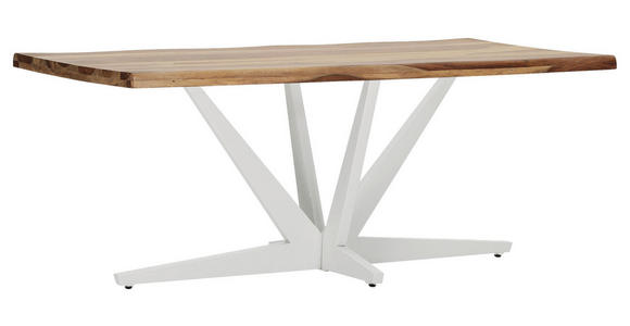 TISCHPLATTE      - Sheeshamfarben, Design, Holz (200/100/5cm) - Landscape