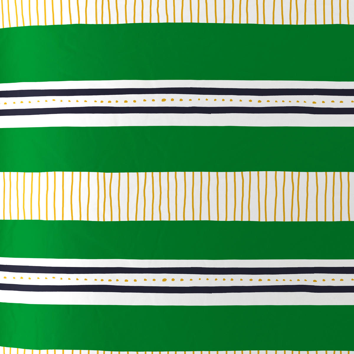 WENDEBETTWÄSCHE Mellieha Satin 135/200 cm  - Weiß/Grün, KONVENTIONELL, Textil (135/200cm) - Esposa