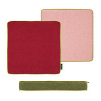 SITZKISSEN 40/40/5 cm  - Khaki/Hellrosa, Basics, Textil (40/40/5cm)