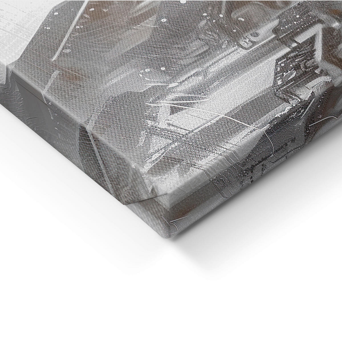 LEINWANDBILD Städte, Menschen 70/100 cm  - Multicolor, Basics, Holz/Textil (70/100cm)