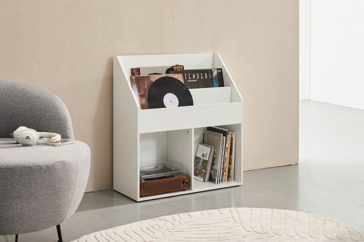 REGAL Weiß  - Weiß, Basics, Holzwerkstoff (72/79/30cm) - Carryhome