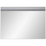 WANDSPIEGEL 87/63/3 cm in rechteckig - Eichefarben/Graphitfarben, Design, Holzwerkstoff (87/63/3cm) - Voleo