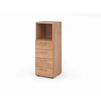 AKTENSCHRANK Nussbaumfarben  - Nussbaumfarben, Basics, Holzwerkstoff (40/110/41,7cm) - Venda
