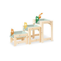 SAND- UND WASSERTISCH FROLINO  - Naturfarben, Basics, Holz (39,5/61/98cm) - Pinolino