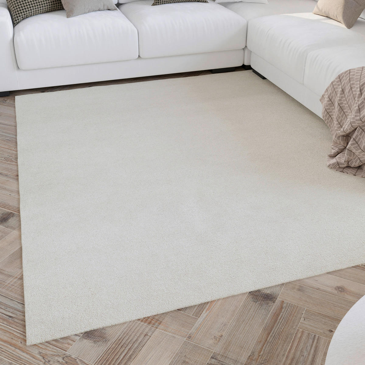 WEBTEPPICH 140/200 cm Hamptons Fourtythree Creme  - Creme, Design, Textil (140/200cm) - WECON HOME
